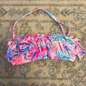 Lilly Pulitzer Ruffled Bikini Top